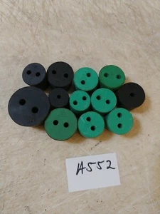 ASSORTED LABORATORY RUBBER STOPPERS - Picture 1 of 9