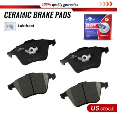 Pastillas de freno delanteras de cerámica para Audi A4 A6 S4 A4 Quattro A6 Quattro 2006-2009 Foto 1 de 4