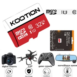 32GB Lot Micro SD Card C10 Micro SDHC Card Memory Card for Camera/Drone/Dash Cam - Picture 1 of 12