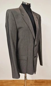 Marc Jacobs blazer uomo grigio UK 38” tuta italiana giacca occhio di uccellino cotone ricco - Foto 1 di 10