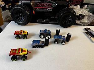 Vintage Hot Wheels Big Foot Ford Monster Trucks And Snake Bite Collection Of 5 - Picture 1 of 17