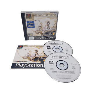 Final Fantasy Anthology European Edition PlayStation PS1 FFIV FFV w Manual