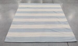 SKY BLUE / IVORY 6' X 6' Square Flaw in Rug Reduced Price 1172719777 MTK712K-6SQ