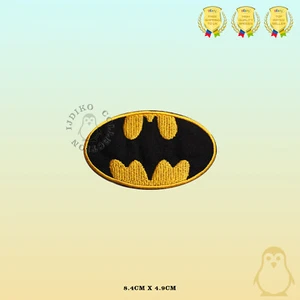 Videojuego de Bat Man película de superhéroes bordado hierro sobre costura en parche insignia - Imagen 1 de 1