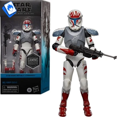 Action Figure Star Wars RC-1207 (SEV) Hasbro 15cm STATUA DA COLLEZIONE Saga - Immagine 1 di 4