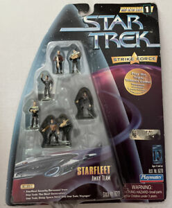 Star Trek Strike Force Starfleet Away Team Figures Warp Factor Series 1 