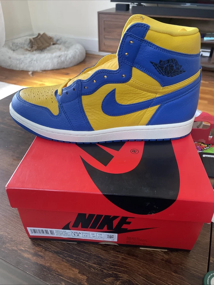Air Jordan 1 Retro High OG 'Retro Laney' FD2596-700 Multi Women's size 12W - Image 1 of 4