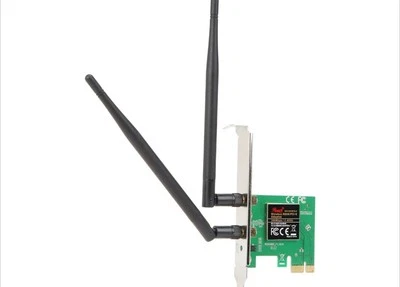 Wireless N300 PCI-E WiFi Adapter, 300 Mbps (2.4 GHz) PCI Express Network Card... - Image 1 of 2