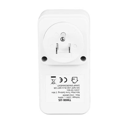 Digital Timer Socket Auto Power Off Countdown LCD Digital Electrical Outlet - Bild 1 von 4