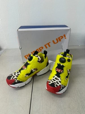 Reebok Instapump Fury  Atmos Citron  Animal Sneakers FZ4432 US 7 EU 39 - NEW - Image 1 of 4