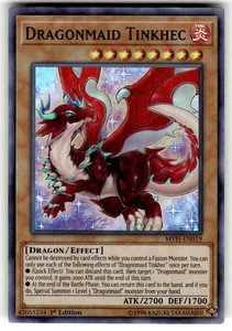 Yugioh! Dragonmaid Tinkhec - MYFI-EN019 - Super Rare - 1st Edition Near Mint, En - Picture 1 of 2