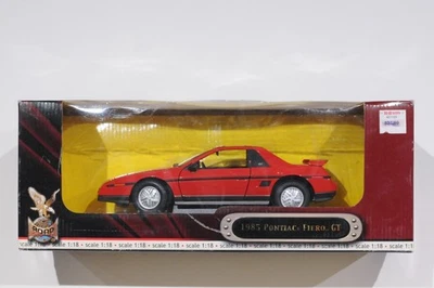 ROAD SIGNATURE 1985 PONTIAC FIERO GT RED SCALE 1:18 DIECAST RARE! - Image 1 of 4