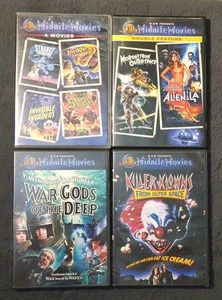 Midnite Movies (8-Movie DVD Lot) MGM Cult Sci-Fi/Horror OOP Invaders from Mars - Foto 1 di 15