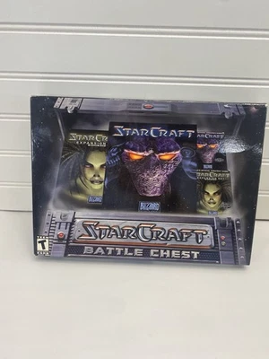 NEW StarCraft Battle Chest PC Original with Brood War Expansion SEALED - Image 1 of 4