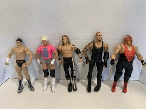 Lote de 5 figuras de lucha libre, Undertaker Vader Edge Cody Rhodes Dolph Zig glee - Imagen 1 de 16