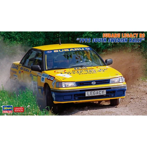 SUBARU LEGACY RS 1992 SOUTH SWEDISH RALLY KIT 1:24 Hasegawa Kit Auto Modellino N - Immagine 1 di 1