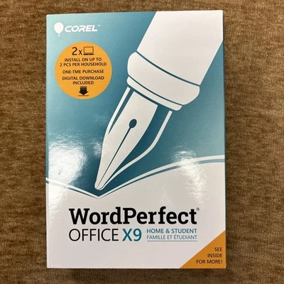 Corel WPOX9STDEFMBAM WordPerfect Office X9 Software Suite - Standard Edition - Image 1 of 3