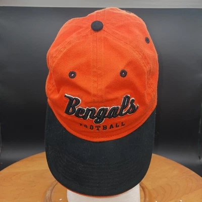 De Colección Reebok NFL Gridiron Cincinnati Bengals Gorra Correa Ajustable Sombrero  Foto 1 de 4