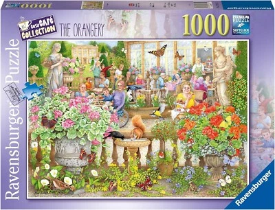 Ravensburger Cosy Cafe Nr. 2 The Orangery Cafe 1000 Teile Puzzle für Adu