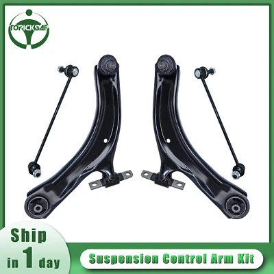 Brazos de control delanteros con rótulas para Nissan ROGUE SELECT 2008-2013 -4 piezas Foto 1 de 4