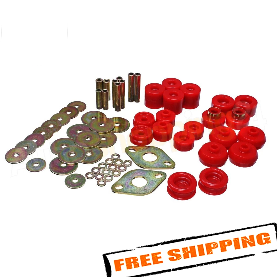 Juego de bujes de montaje de carrocería Energy Suspension 8.4111R para Toyota 4Runner 1996-1999 Foto 1 de 2