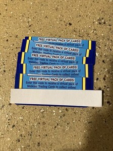 Lot of 5-Webkinz Series 2 Virtual Trading Card Pack Code-Ganz