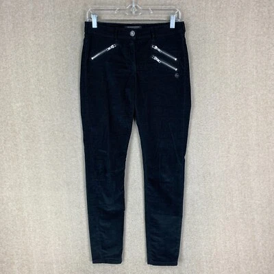 Maison Scotch Soda Jeans 28x32 * 29x30 Womens Black Skinny Corduroy Motto Pants - Image 1 of 4