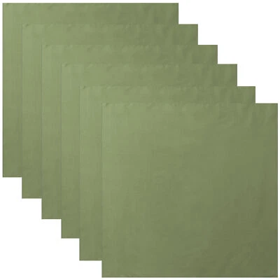 Paquete de 6 mascarillas faciales diadema y gorra calavera 27"x27" 100 % algodón Foto 1 de 2