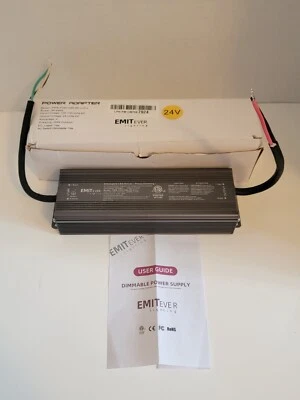 Emitever 96W Triac Regulable LED Controlador Fuente de Alimentación AC 120V - DC 24V Transformador Foto 1 de 3