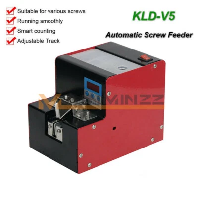 Digital Automatic Screw Feeder Screw Dispenser Counter Adjustable 1-5MM KLD-V5 - Image 1 of 4