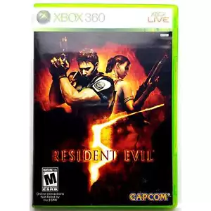 Resident Evil 5 - Microsoft Xbox 360 Pristine Authentic Game 180 Day Guarantee - Picture 1 of 9