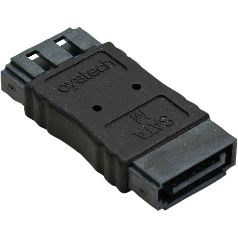 InLine® SATA Adapter Buchse zu Buchse zum Verlängern schwarz - Bild 1 von 1