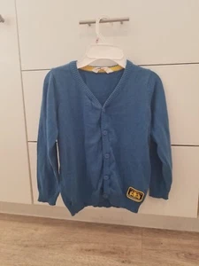 H&M BOYS BLUE SWEATER SIZE 6-8Y  - Picture 1 of 4