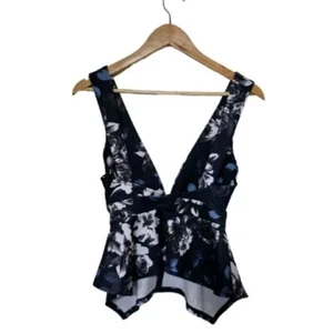 Ally Black Moody Floral Top Size 10 Brand New Women's Clothing - Picture 1 of 3
