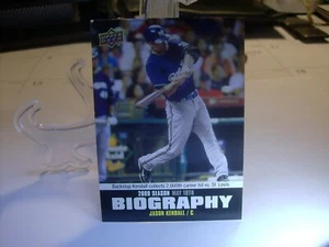 2010 Upper Deck Season Biography #SB-51 - Jason Kendall - Milwaukee   (2857) - Picture 1 of 2