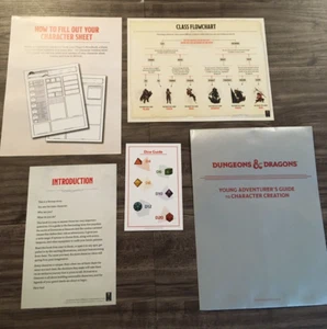 NYCC EXCLUSIVE DUNGEONS & DRAGONS Young Adventurer's Guide To Character Creation - Bild 1 von 3
