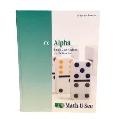 Math U See Alpha Instruction Manual - Image 1 of 4