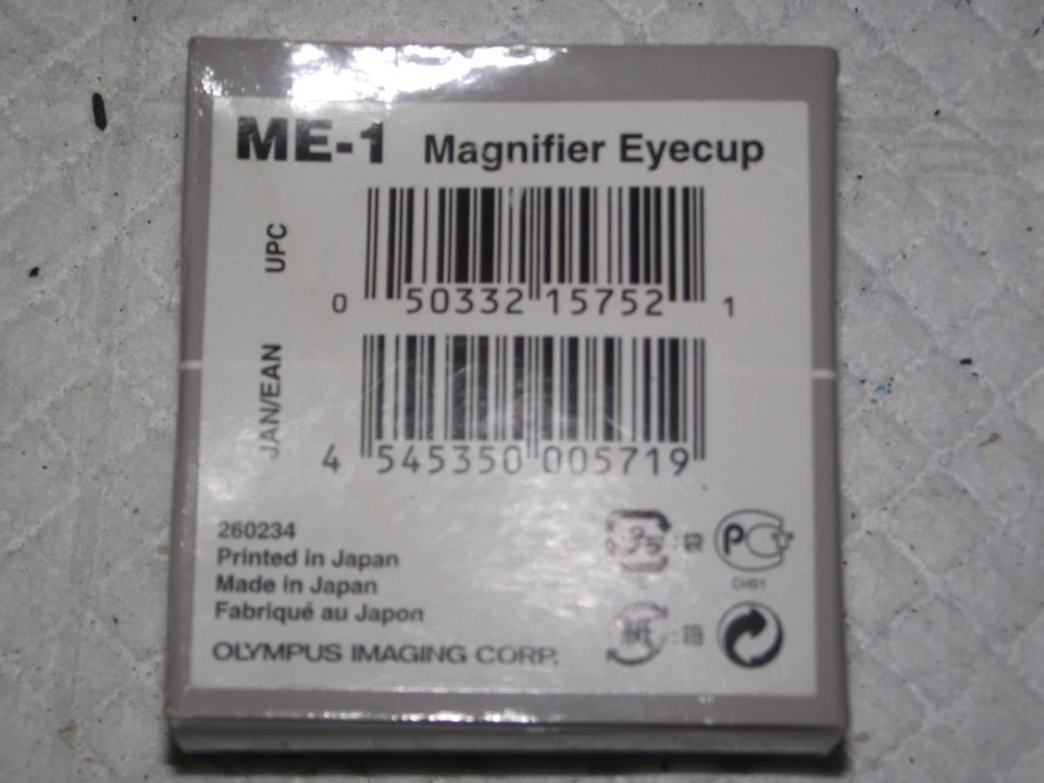 Olympus ME-1 Magnifier Eyecup For E-300, 330, 500 Cameras, NEW - Image 1 of 3
