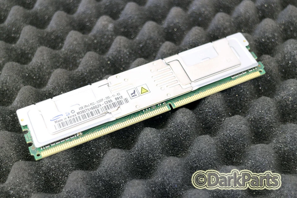 Samsung M395T5160QZ4-CE65 PC2-5300F-555-11-E0 4GB Server Ram Dell 1950 2950 - Image 1 of 1