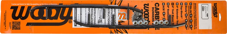 Woodys 1997 Mach Z Ski-Doo 6" CARBIDE RUNNERS S-D TSD4-8150 Foto 1 de 1