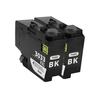 2 PK BLACK Premium Ink fits Brother LC406 MFC-J4335DW MFC-J4345DW MFC-J4535DW - Picture 1 of 1