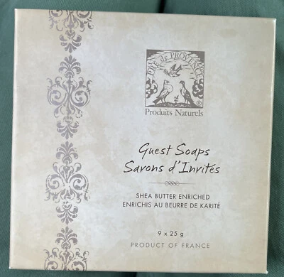 Pre de Provence Guest 肥皂 - 9 种不同的肥皂 - 每种 25 克 — 第 1/4 张图片