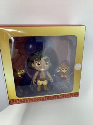 Figura Vinilo Funko 5 Estrellas - Aladdin Disney con Lámpara y Abu - ALADDIN - NUEVO Foto 1 de 4
