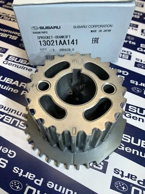 New Subaru GENUINE Forester Impreza Legacy STI WRX Timing Crankshaft 13021AA141 - Image 1 of 3