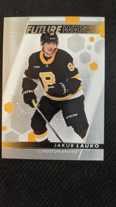 2022-23 UD SP AUTHENTIC JAKUB LAUKO #155 #ed 655/999 FUTURE WATCH ROOKIE