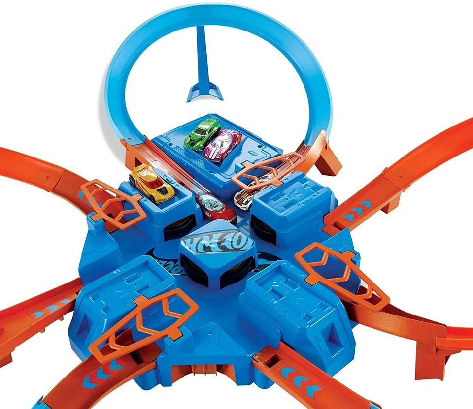 Hot Wheels Criss Cross Crash Spielset - Mehrfarbig (DTN42)