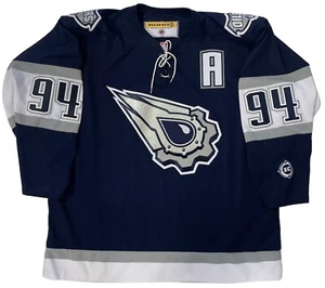 MAGLIA GOCCIA OLIO RYAN SMYTH 2001 EDMONTON OILERS KOHO MCFARLANE XL - Foto 1 di 5