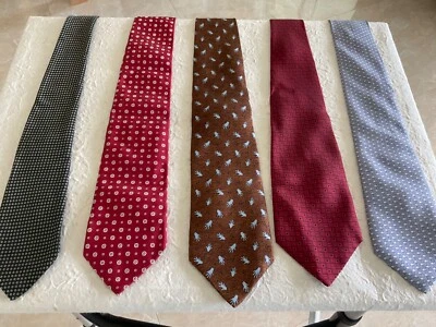 批量 19(19) 复古设计师品质领带。 — 第 1/4 张图片