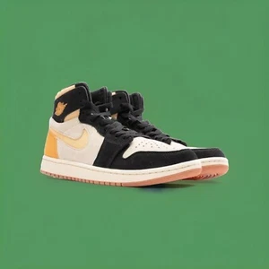 Air Jordan 1 Zoom Comfort 2 Sneaker Schuh Celestial Gold Größe 9 DV1307 Rarität - Bild 1 von 14