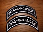 HOG Patch HEAD ROAD CAPTAIN  Officer  (Harley Owners Group) X2
